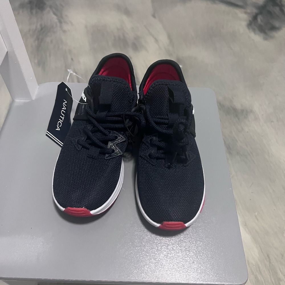 Nautica Kids' Blue and Red Sneakers